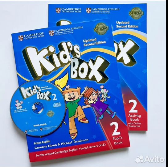 Kid's box 2 комплект,Cambridge English