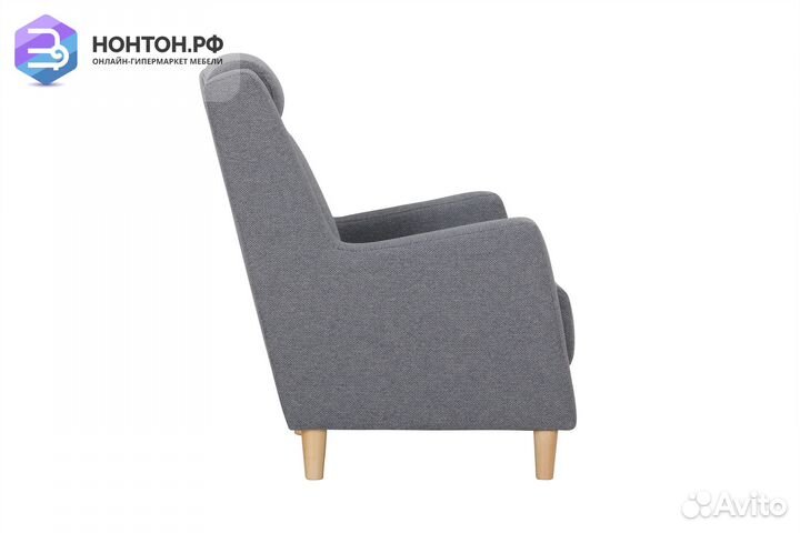 Кресло Дилан серое