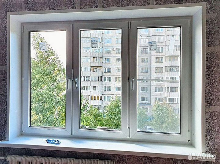 Алюминиевые окна в наличии