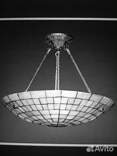 Люстра натуральный камень