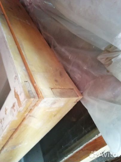 Окно деревянное двойное