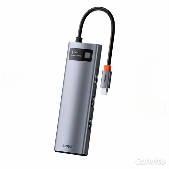 Хаб Baseus metal 8 in 1