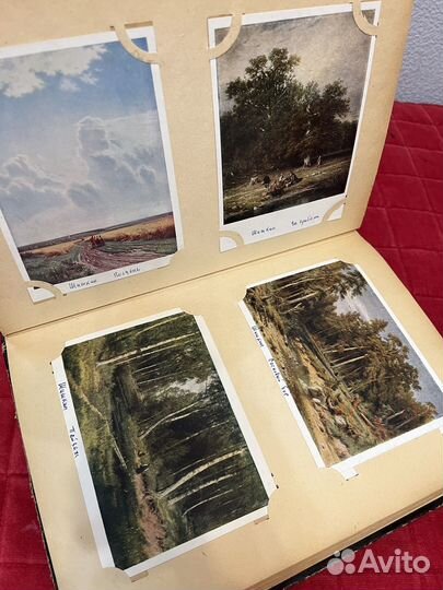 Альбом с открытками СССР (частная коллекция)