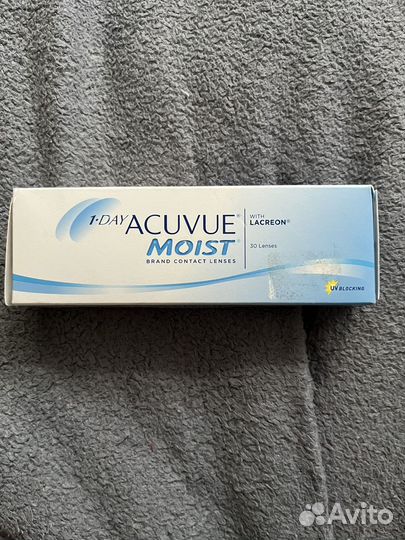 Линзы acuvue moist -3,5