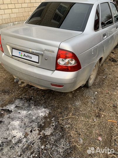 LADA Priora 1.6 МТ, 2007, битый, 180 000 км