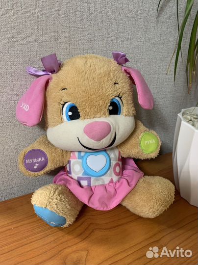 Сестричка ученого щенка Fisher price