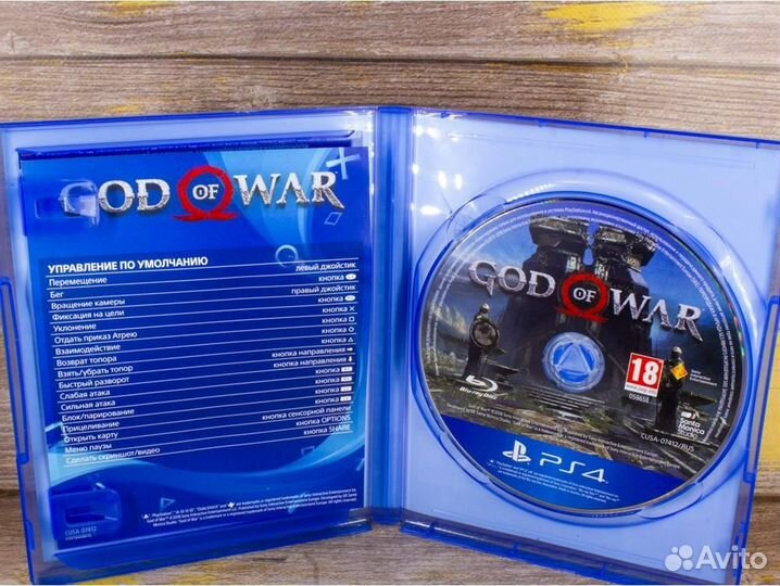 Игра God of War для PlayStation 4, полностью на ру