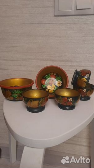 Сервис из хохломы