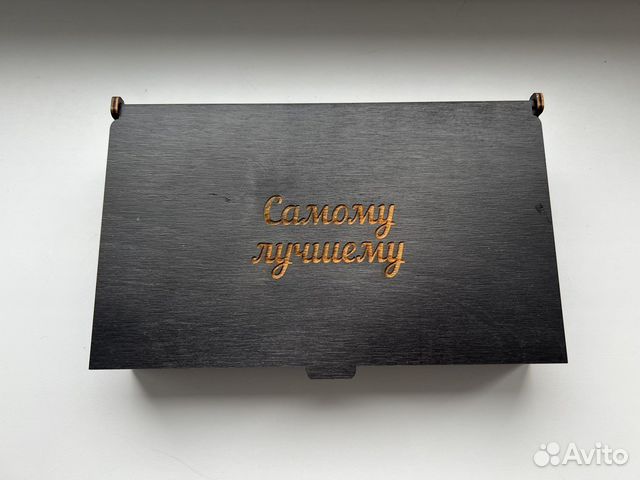 Коробка подарочная деревянная новая