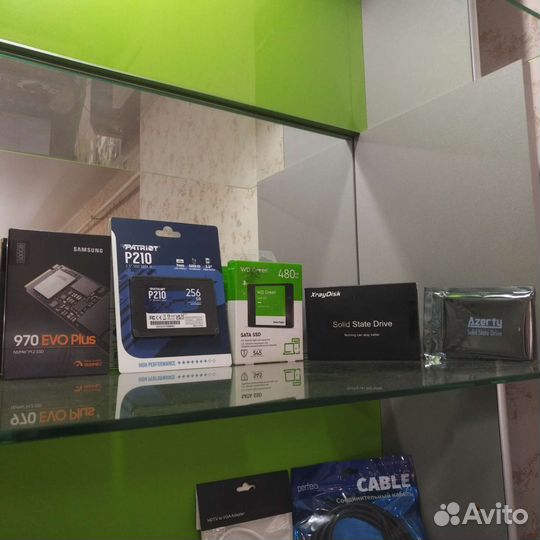 Жёсткие диски, SSD, салазки