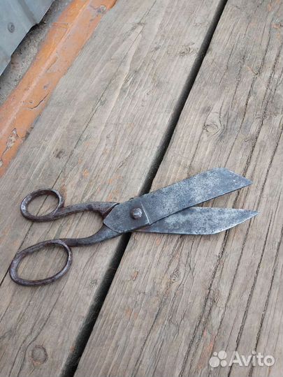 Старые ножницы 19 века