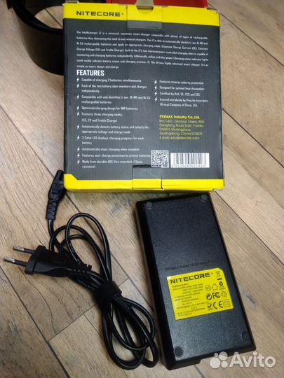 Зарядное устройство Nitecore intellicharger i2