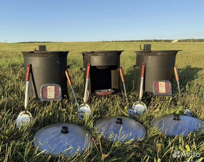 Kазан чугyнный 10л