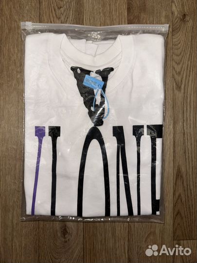 Футболка Vlone Purple фиолетовая