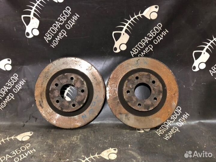 Диск тормозной передний Nissan Qashqai J10E 1.6