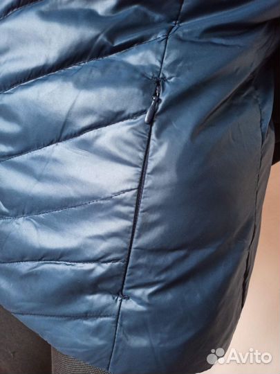 Жилетка женская утепленная удлиненная