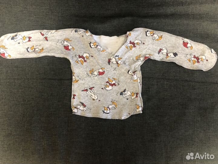 Распашонки для новорожденных (6 шт)