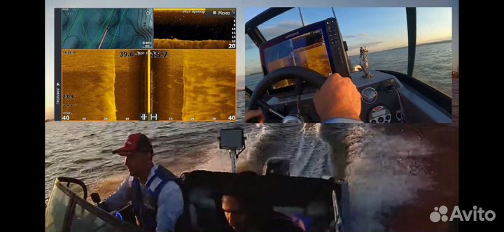 Эхолот Lowrance hds 12 live с датчиком 3 in1