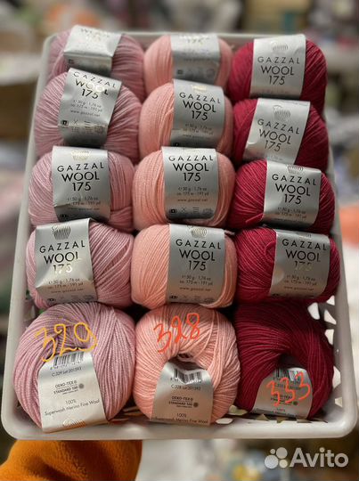 Пряжа gazzal wool 175