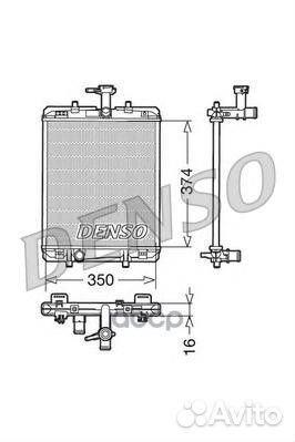 Радиатор системы охлаждения citroen: C1 (PM/PN)