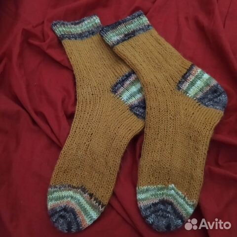 Носки вязаные мохеровые,тонкие, тёплые