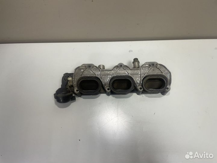 Блок вихревых заслонок левый Ауди А6 С6