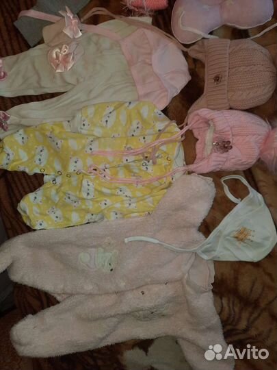 Вещи на девочку от 0до 3 месяцев