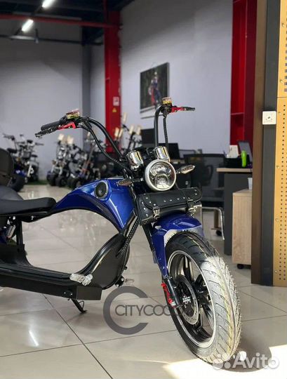 Электроскутер CityCoCo Harley Chopper 3000