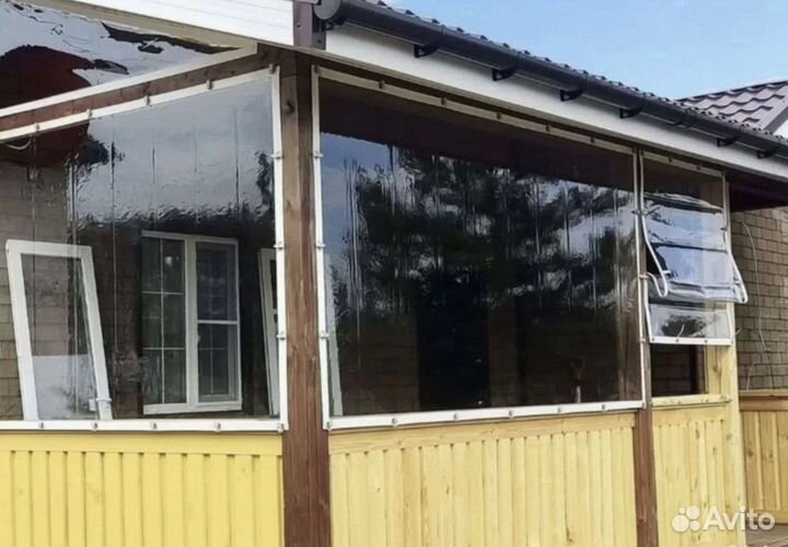 Мягкие окна своё производство