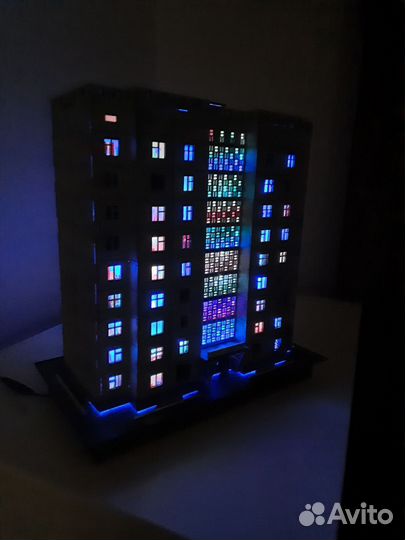 Ночник панельный дом