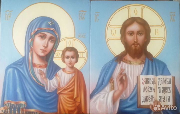 Икона, венчальная пара