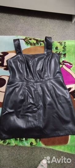 Кожаный сарафан befree