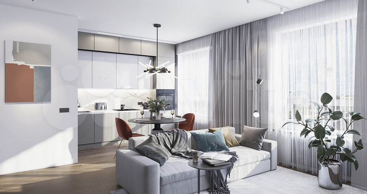 1-к. квартира, 38,4 м², 4/36 эт.