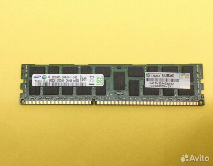 Оперативная память HP 8Gb 16Gb 32Gb