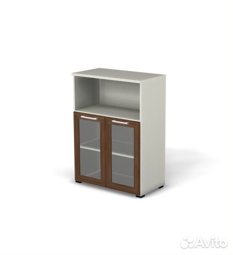 Серия Smart. Модуль шкафа 3 ур., витрина с нишей