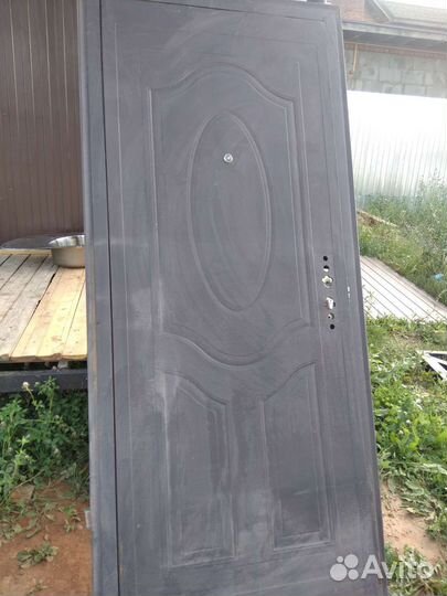 Дверь входная железная бу