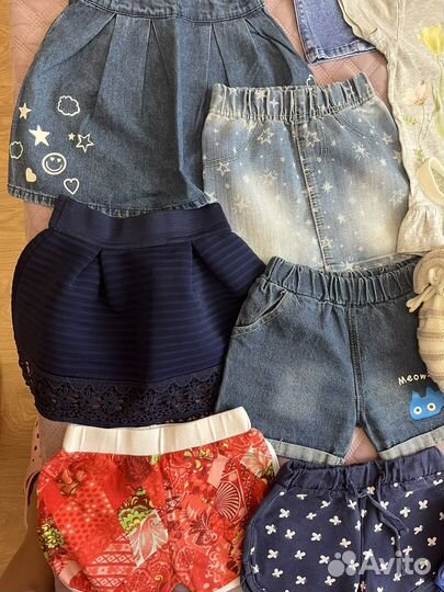 Пакет одежды на девочку 1-3 года