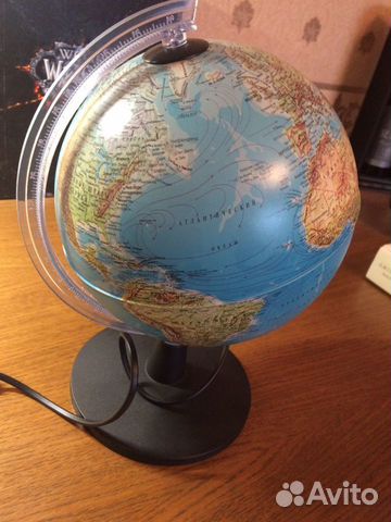 Глобус с подсветкой