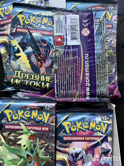 Карты покемон кки Pokémon TCG сет древние истоки