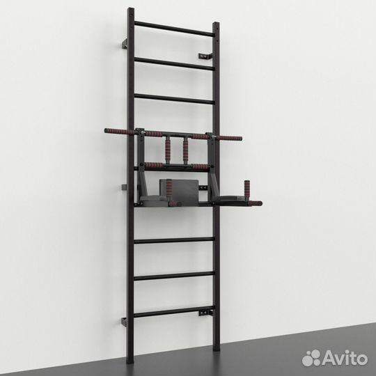 Шведская стенка с усиленным турником 3 в 1