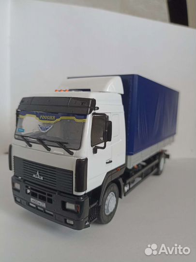 Модель грузовика маз 1:43
