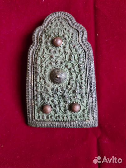 Старая бляха для пояса