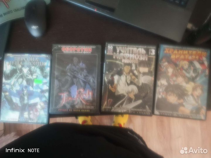 Диски с аниме (видео)