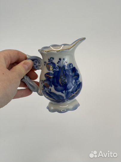 Молочник Бронницкий фарфоровый завод