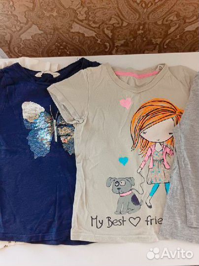 Пакет одежды на девочку на рост от 92 до 104