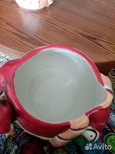 Статуэтка фарфор Снеговик для печенья, конфет