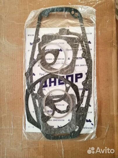 Набор прокладок двигателя мотоцикла днепр