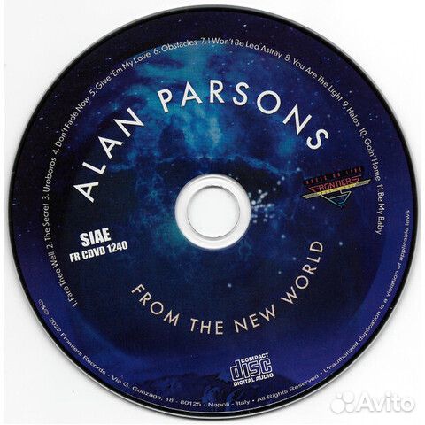 Alan Parsons / From The New World (CD+DVD)