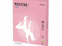 Бумага maestro color А4, 80 г/м2, 500 л., пастель