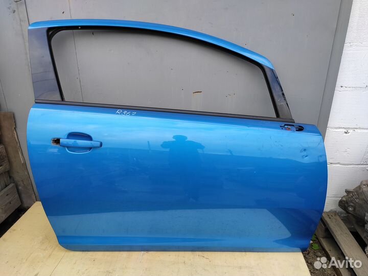 Дверь правая на Opel Corsa D 3Д